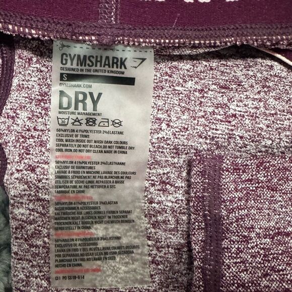 Gymshark Original Flex Leggings in Ruby Mark
Size Small - Picture 6 of 6